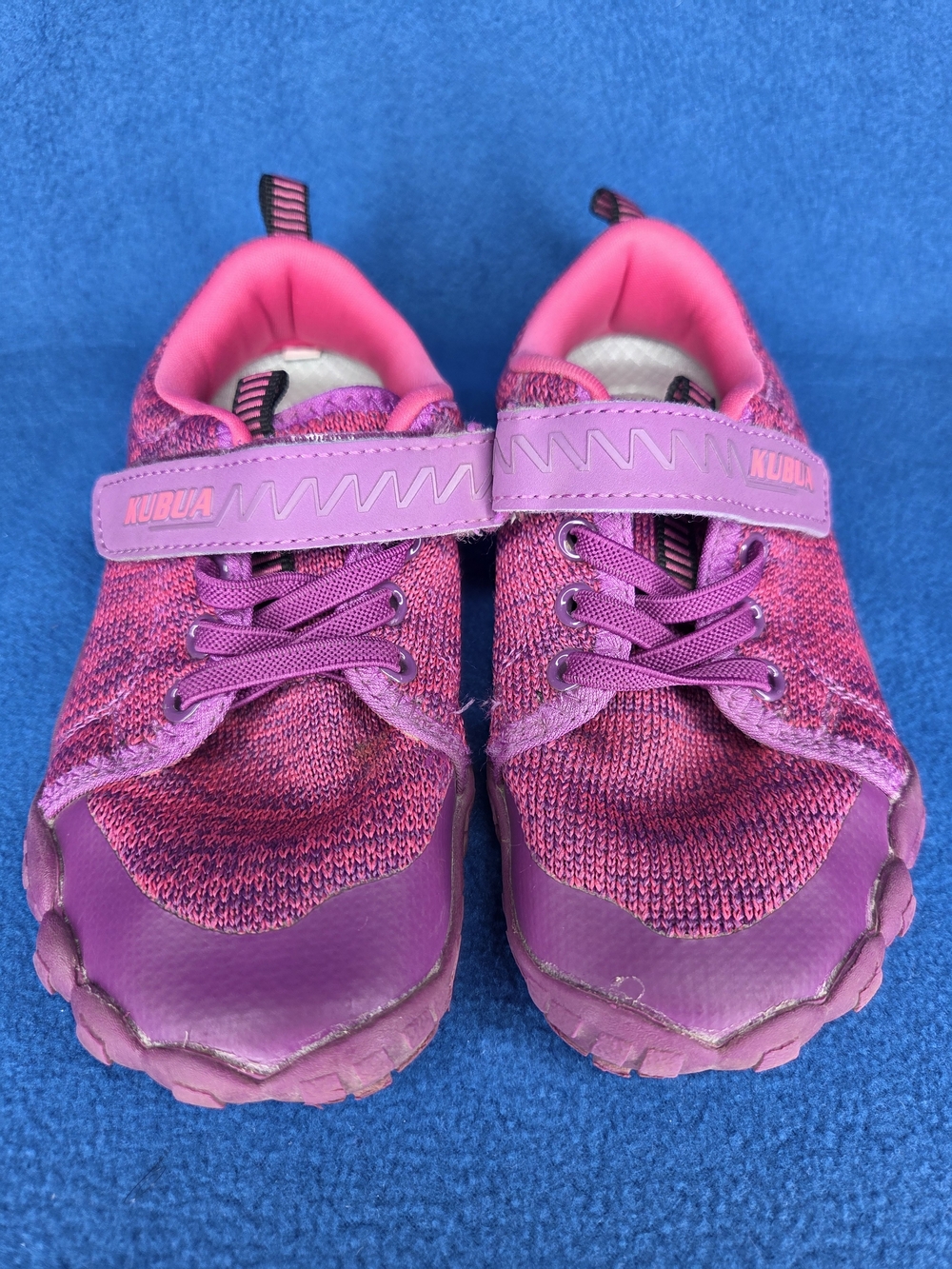 Kubua Kids' Pink Active Water Shoes with Hook-and-Loop Strap